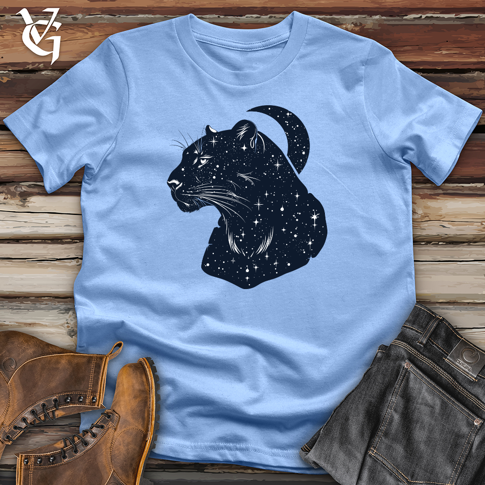 Viking Goods Cosmic Panther Essence Softstyle Tee Carolina Blue / L