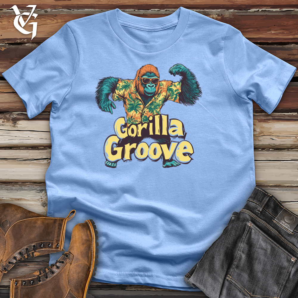 Viking Goods Gorilla Groove Softstyle Tee Carolina Blue / L
