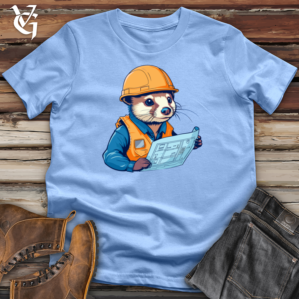 Viking Goods Otter Foreman Expert Softstyle Tee Carolina Blue / L