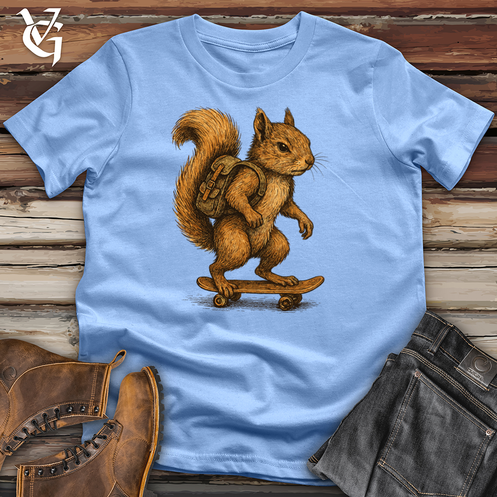 Viking Goods Squirrel Tee Carolina Blue / L