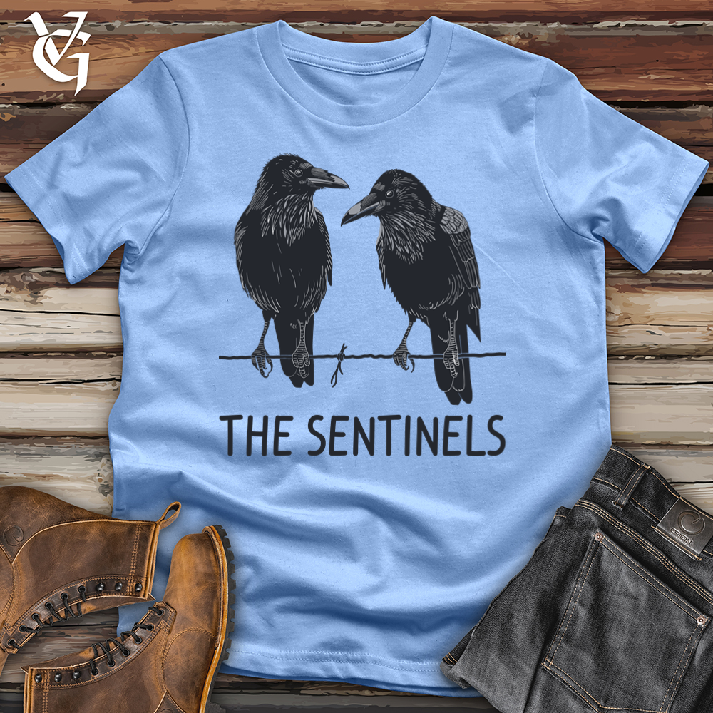 Viking Goods The Sentinels Softstyle Tee Carolina Blue / L