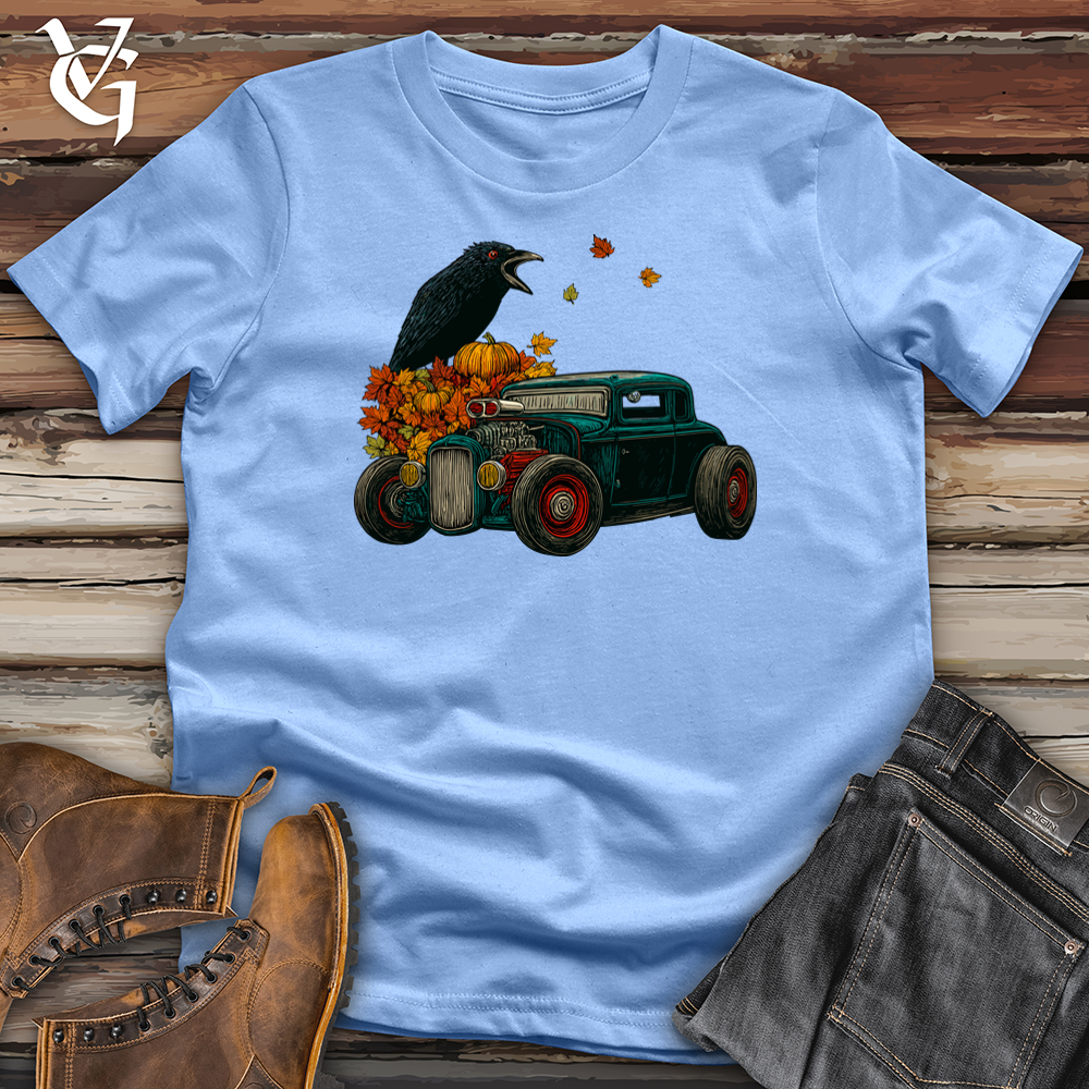 Viking Goods Autumn Raven Mechanic Softstyle Tee Carolina Blue / S