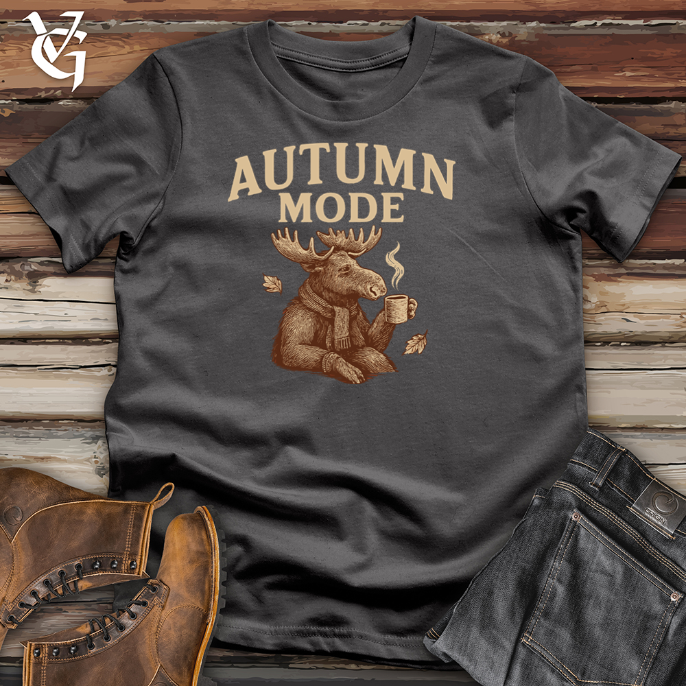 Viking Goods Autumn Mode Moose Tee Charcoal / L