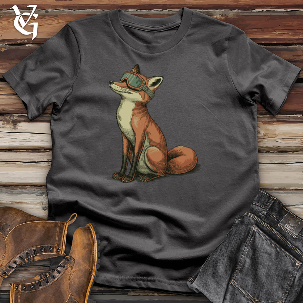 Viking Goods Aviator Fox Tee Charcoal / L