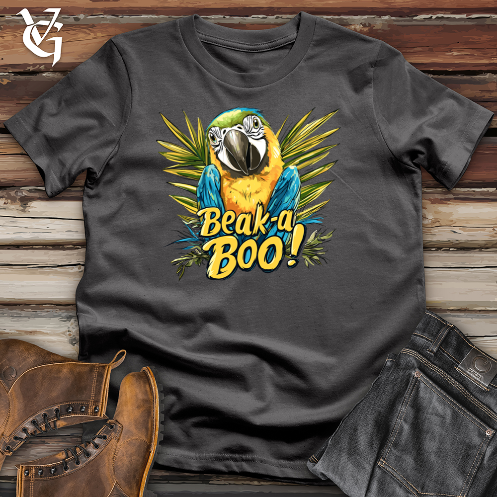 Viking Goods Beak-a-Boo Parrot Softstyle Tee Charcoal / L