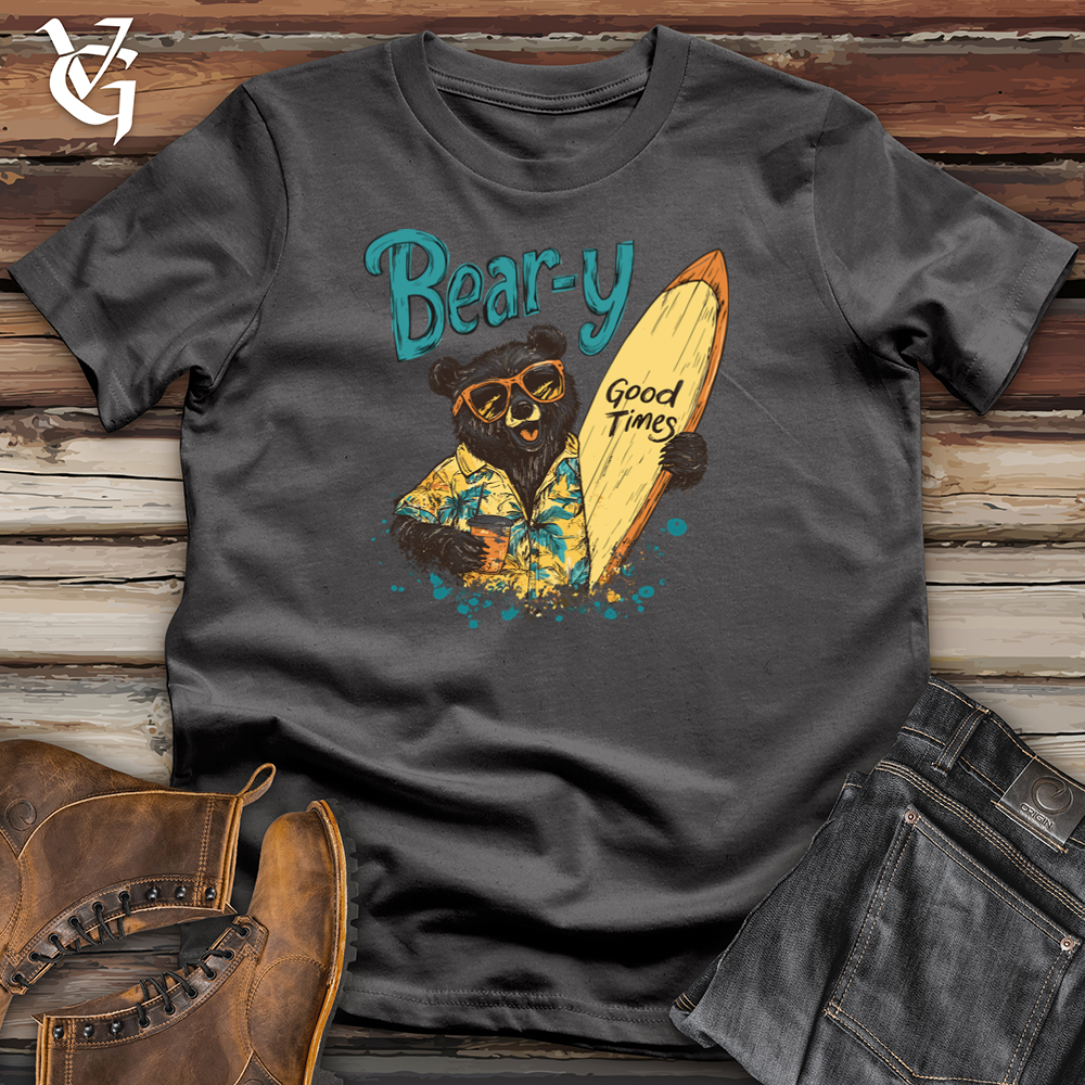 Viking Goods Bear-y Good Times Softstyle Tee Charcoal / L