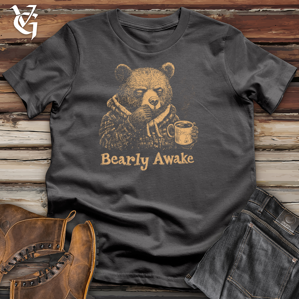 Viking Goods Bearly Awake Tee Charcoal / L