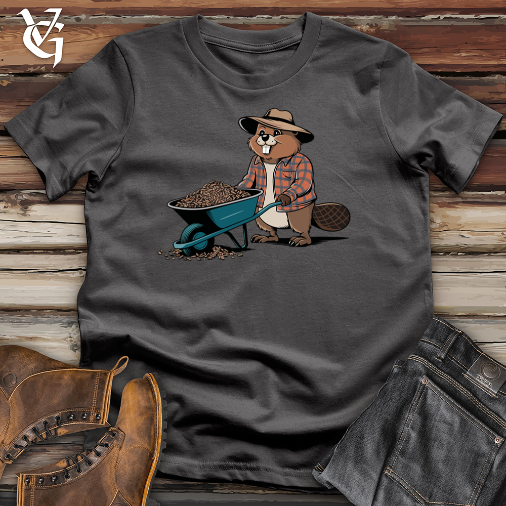 Viking Goods Beaver Softstyle Tee Charcoal / L