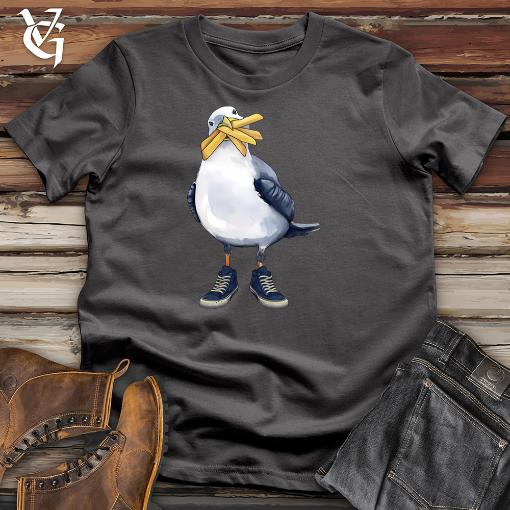 Viking Goods Boardwalk Seagull Tee Charcoal / L