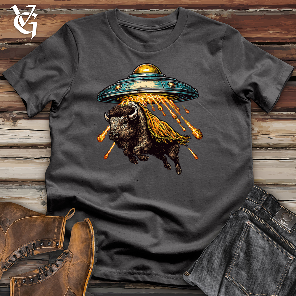 Viking Goods Buffalo UFO Firestorm Softstyle Tee Charcoal / L