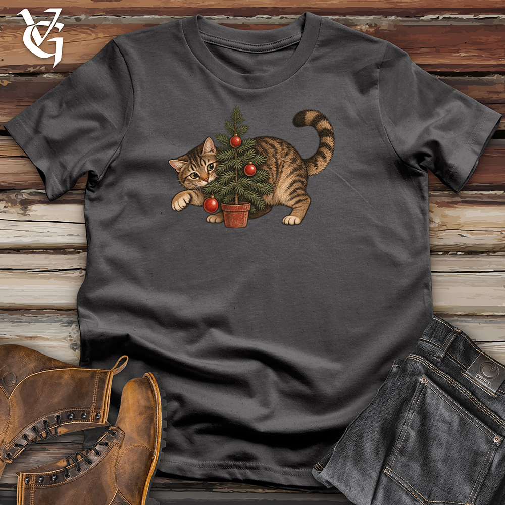 Viking Goods Cat The Small Tree Tee Charcoal / L