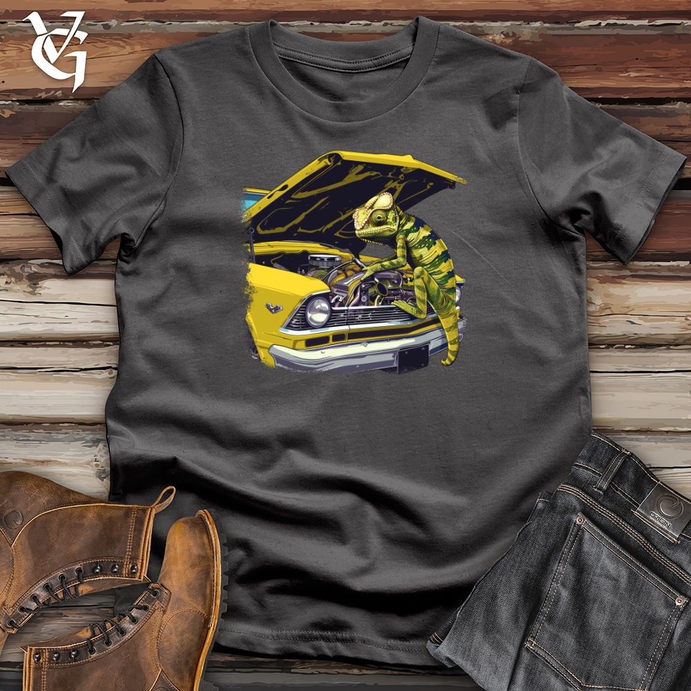 Viking Goods Chameleon Mechanic Marvel Softstyle Tee Charcoal / L