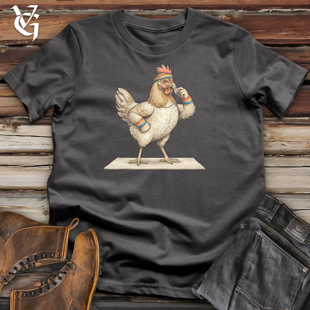 Viking Goods Chicken Fitness Instructor Tee Charcoal / L