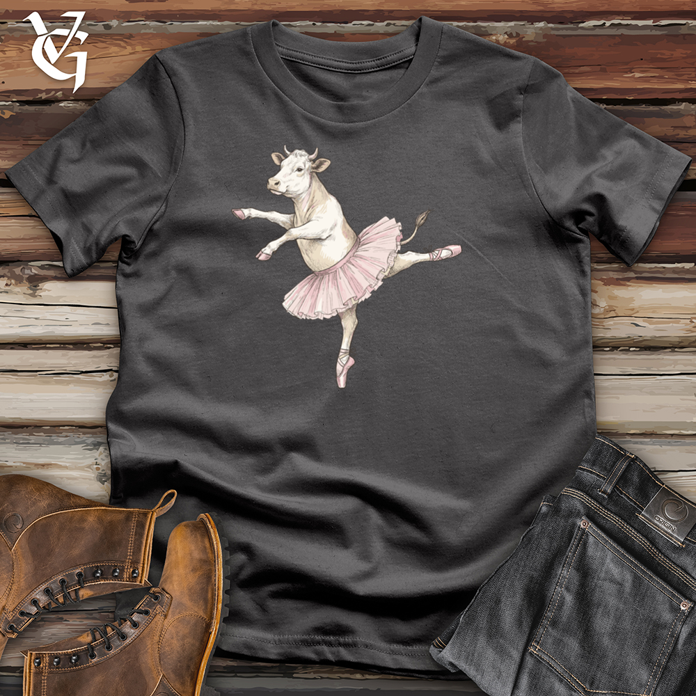 Viking Goods Cow Ballet Dancer Tee Charcoal / L