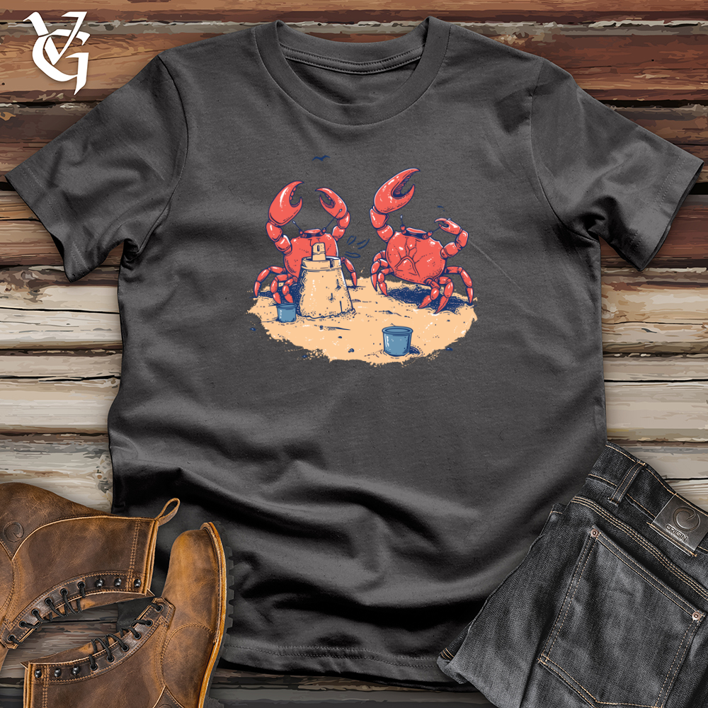 Viking Goods Crab Beach Engineers Softstyle Tee Charcoal / L