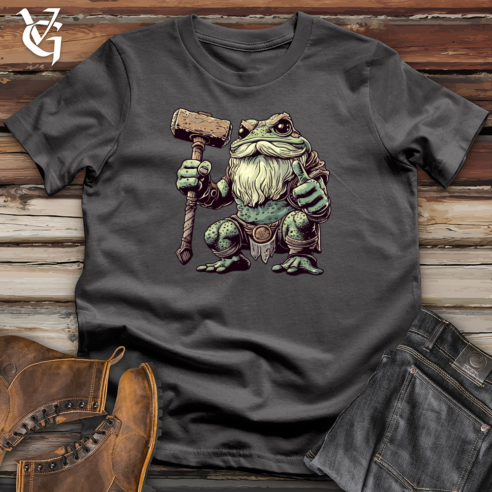 Viking Goods Craftsman Frog Aura Softstyle Tee Charcoal / L