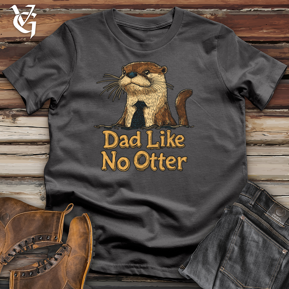 Viking Goods Dad Like No Otter Softstyle Tee Charcoal / L