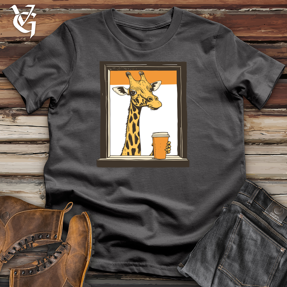 Viking Goods Drive Thru Giraffe Softstyle Tee Charcoal / L
