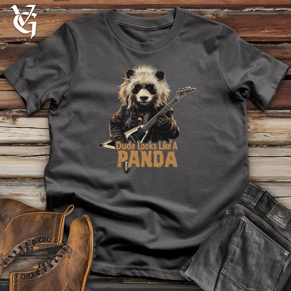 Viking Goods Dude Looks Like A Panda Softstyle Tee Charcoal / L