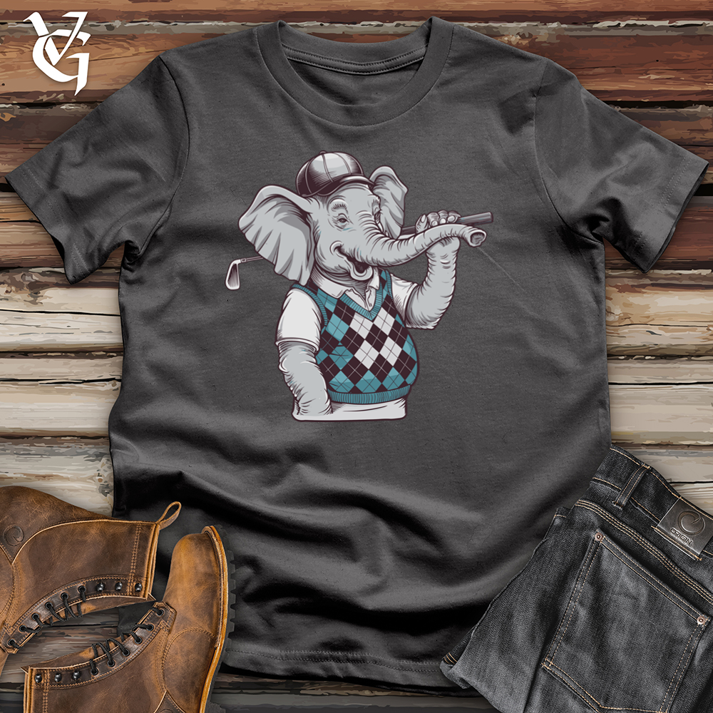 Viking Goods Elephant Golf Softstyle Tee Charcoal / L