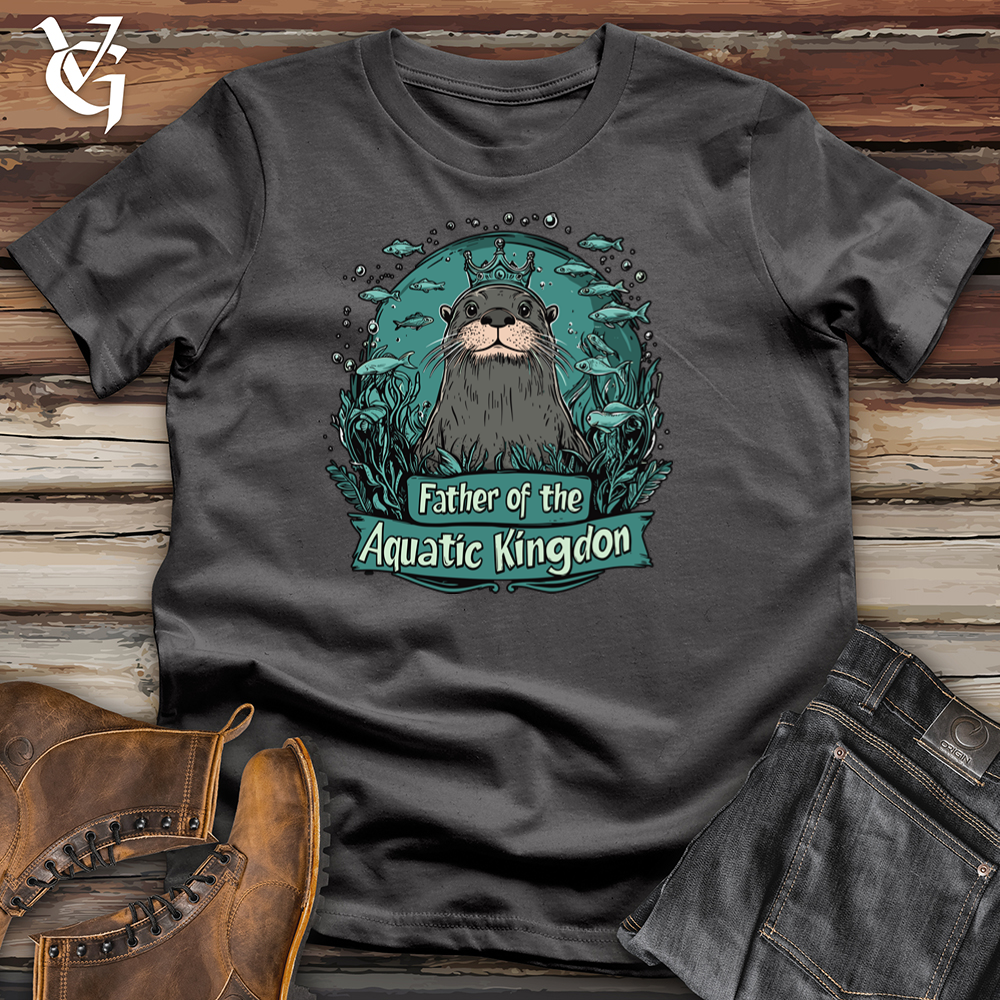 Viking Goods Father of the Aquatic Kingdom Softstyle Tee Charcoal / L