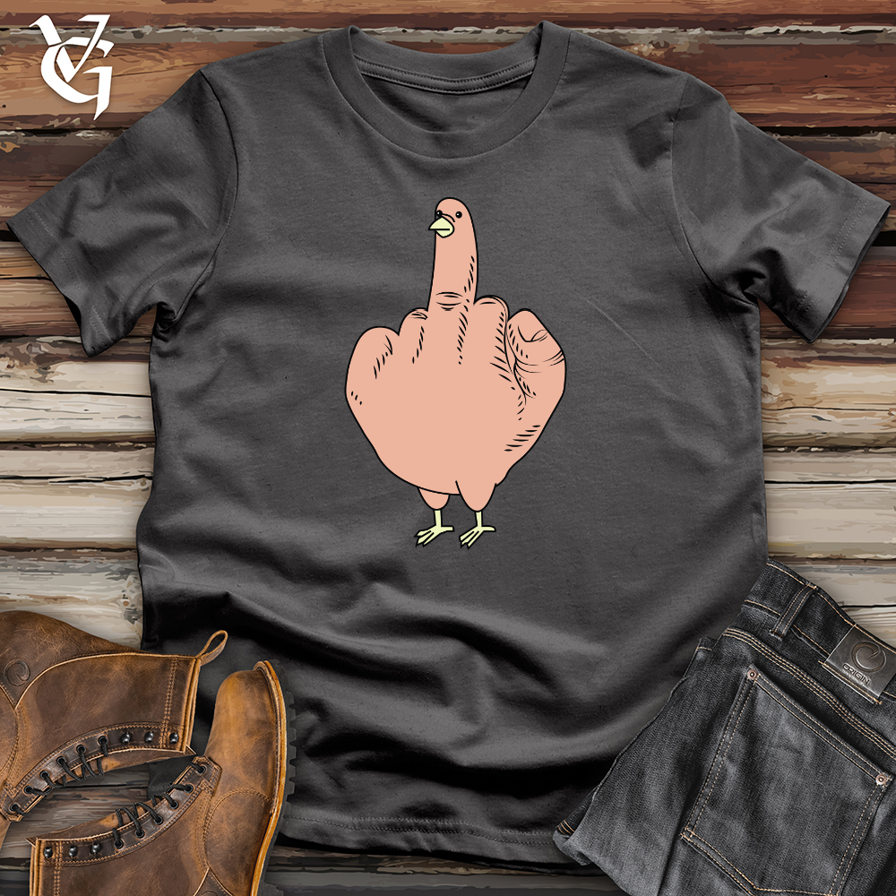 Viking Goods Finger Hen Softstyle Tee Charcoal / L