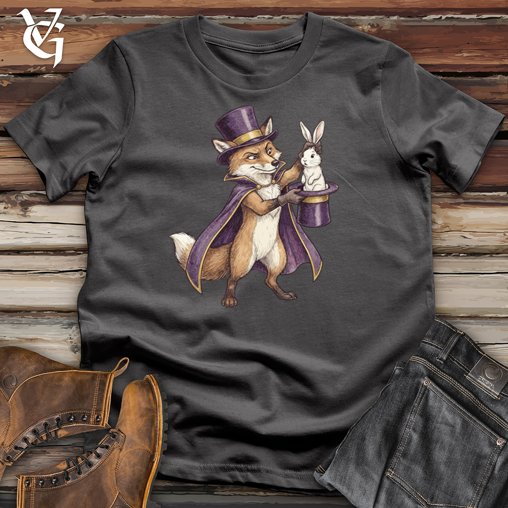 Viking Goods Fox Magician Tee Charcoal / L