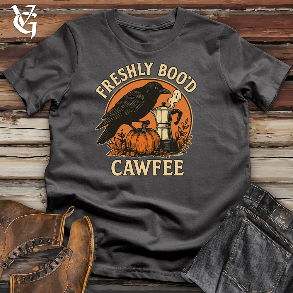 Viking Goods Freshly Boo'd Cawfee Softstyle Tee Charcoal / L