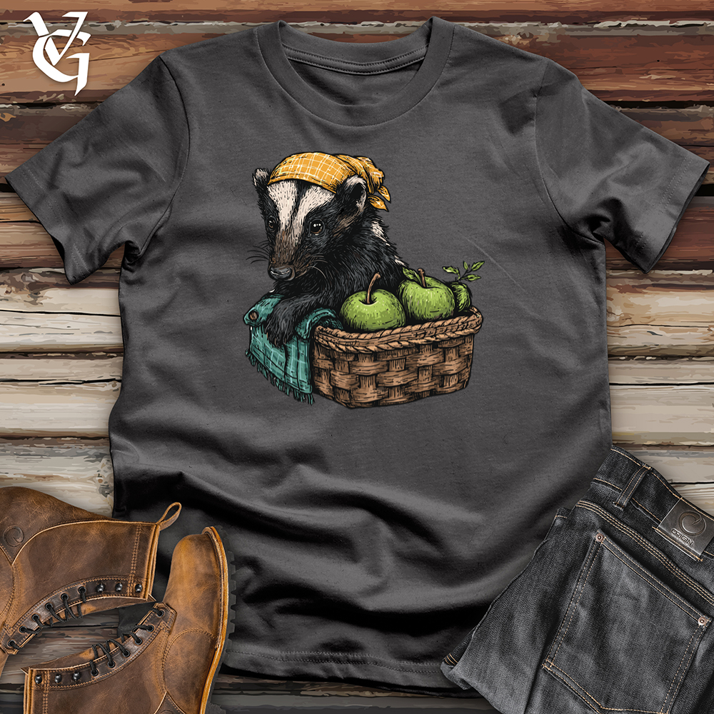 Viking Goods Freshly Picked Skunk Softstyle Tee Charcoal / L
