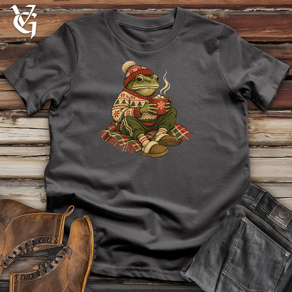 Viking Goods Frog Cocoa Tee Charcoal / L