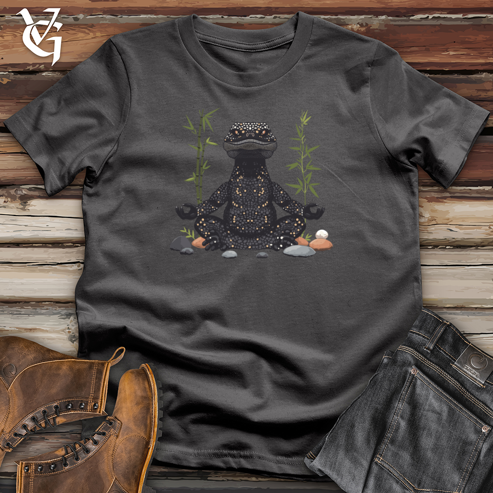 Viking Goods Gila Monster Meditation Softstyle Tee Charcoal / L