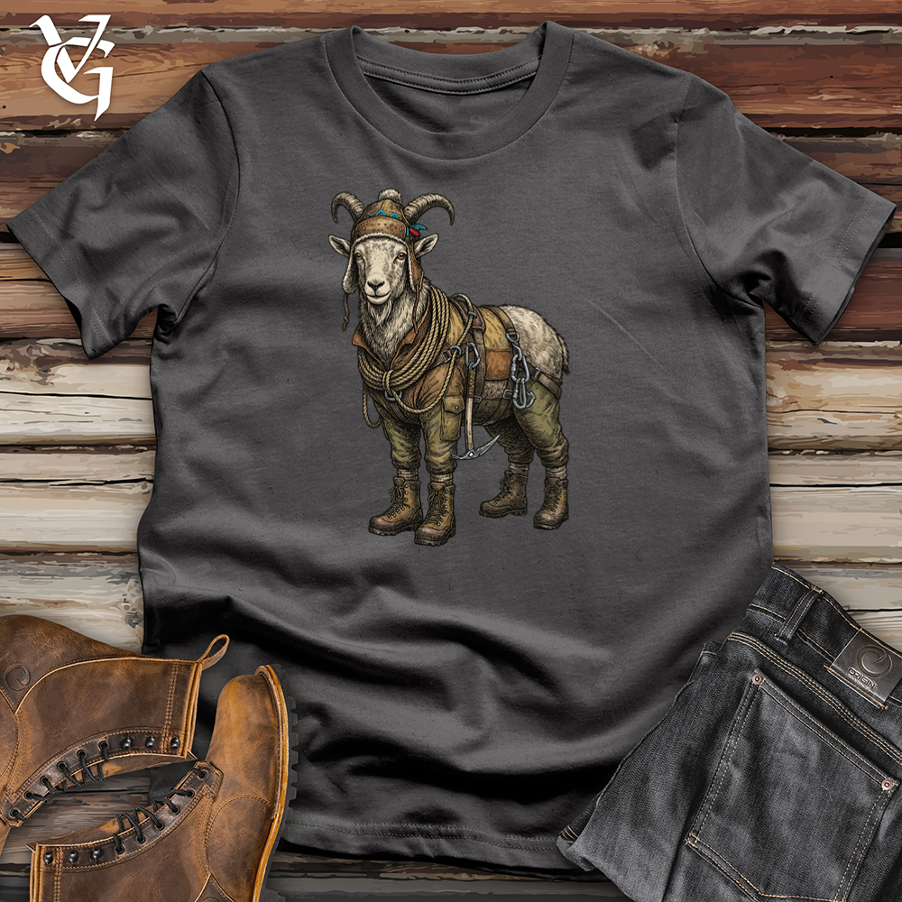 Viking Goods Goat Mountain Climber Tee Charcoal / L