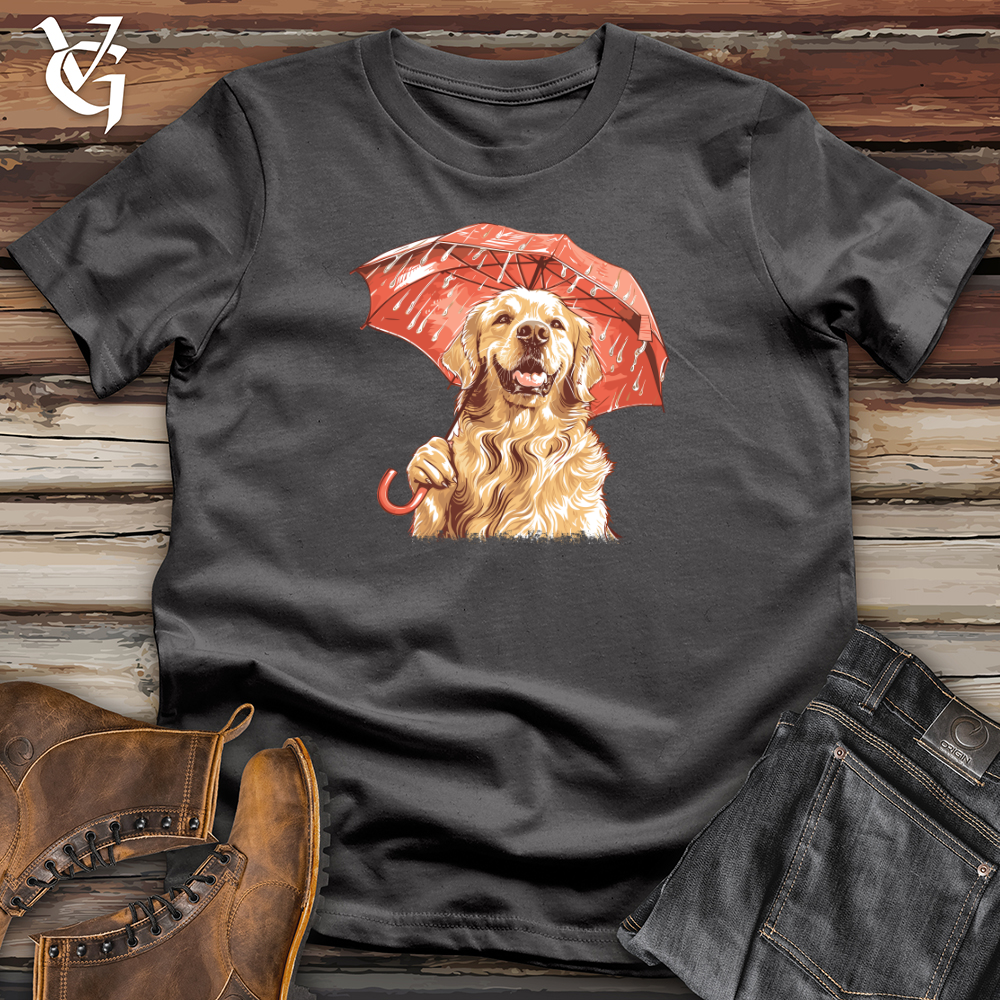 Viking Goods Golden Optimist Umbrella Softstyle Tee Charcoal / L