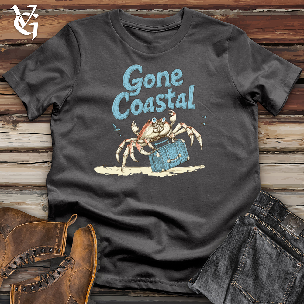 Viking Goods Gone Coastal Softstyle Tee Charcoal / L
