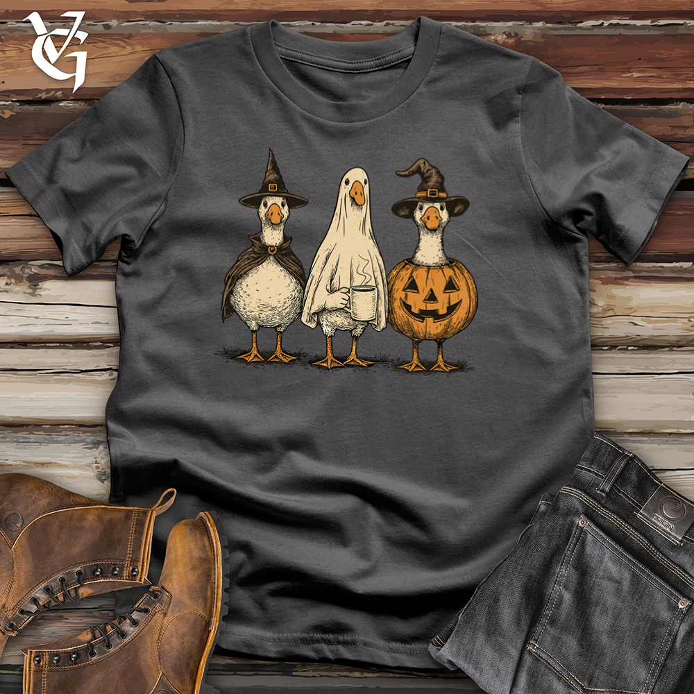 Viking Goods Halloween Goose Squad Softstyle Tee Charcoal / L