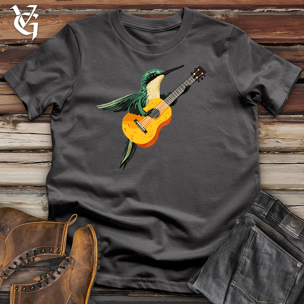 Viking Goods Hummingbird Guitarist Softstyle Tee Charcoal / L