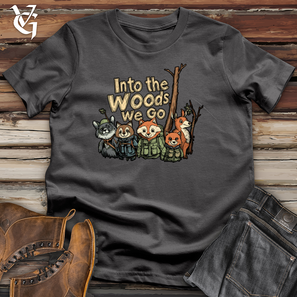 Viking Goods Into The Woods We Go Softstyle Tee Charcoal / L