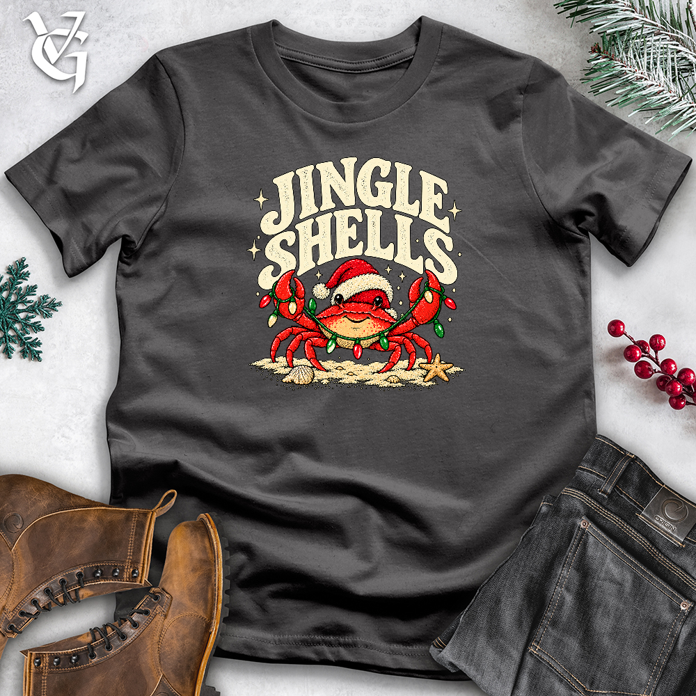 Viking Goods Jingle Shells Crab Softstyle Tee Charcoal / L