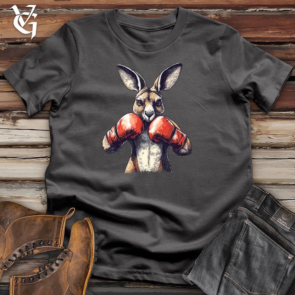 Viking Goods Kangaroo Knockout Softstyle Tee Charcoal / L
