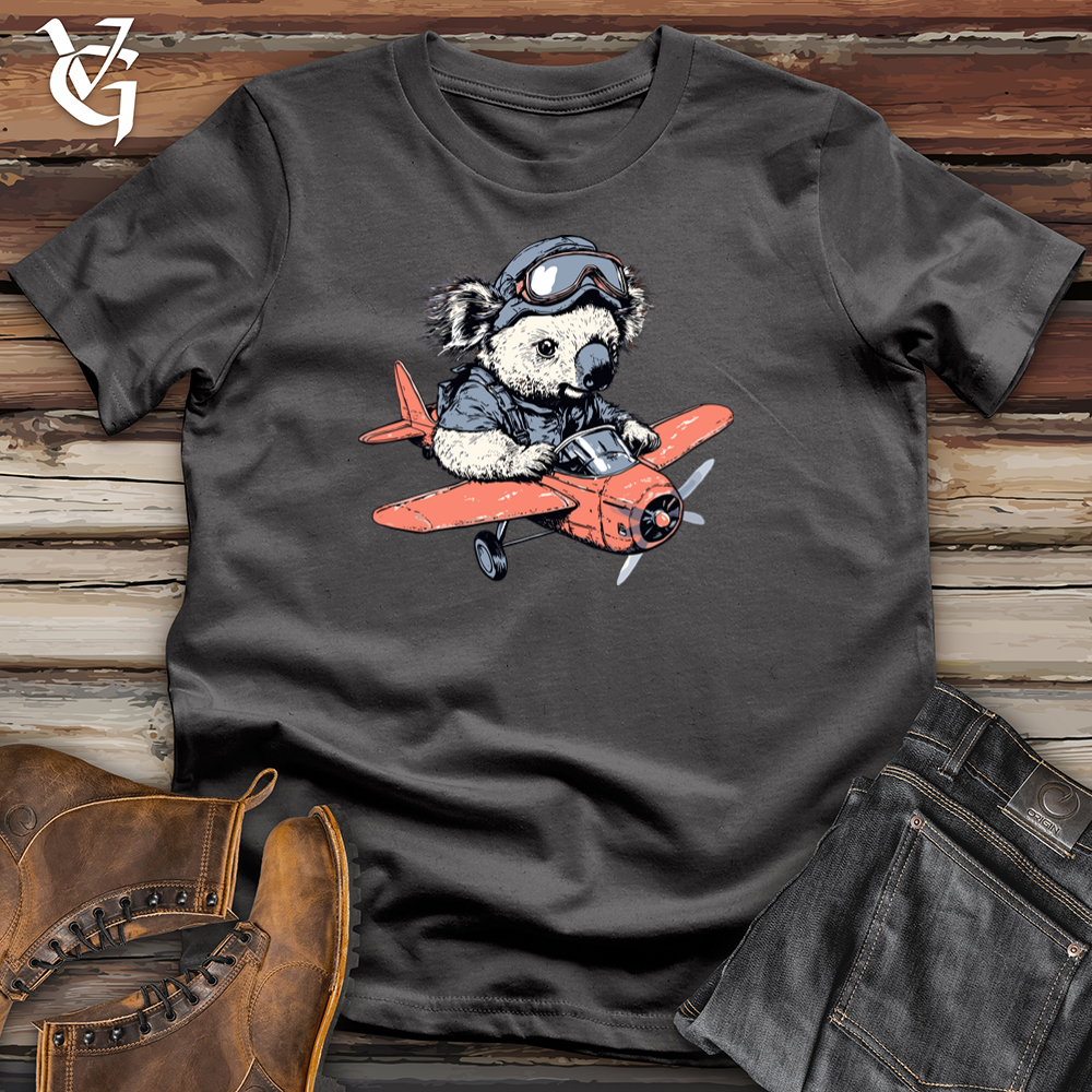 Viking Goods Koala Flight Softstyle Tee Charcoal / L