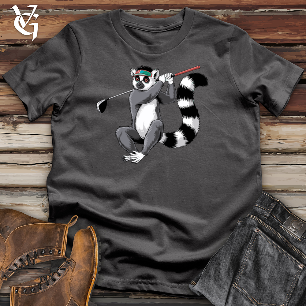 Viking Goods Lemur Golf Softstyle Tee Charcoal / L