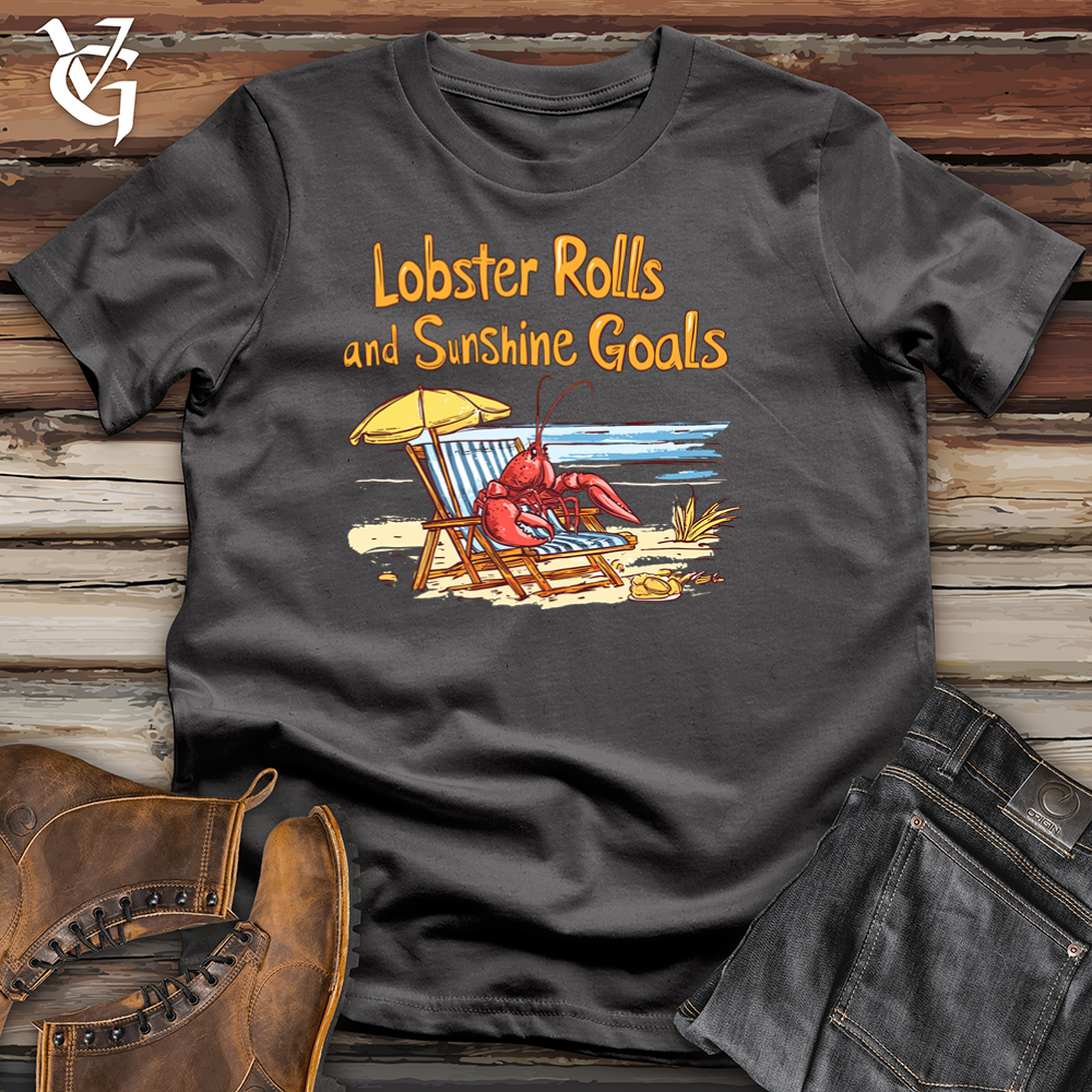Viking Goods Lobster Rolls Softstyle Tee Charcoal / L