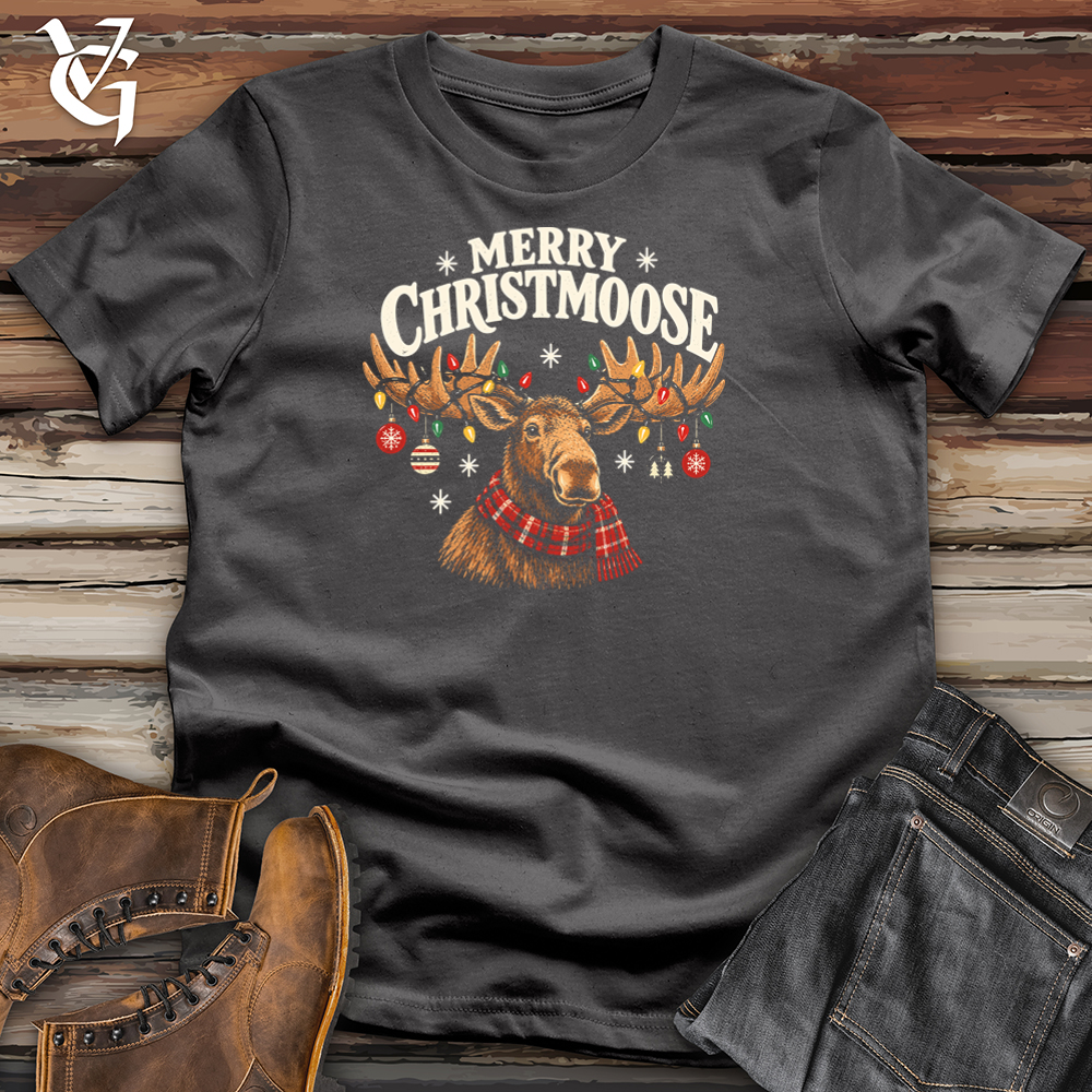 Viking Goods Merry Christmoose Tee Charcoal / L