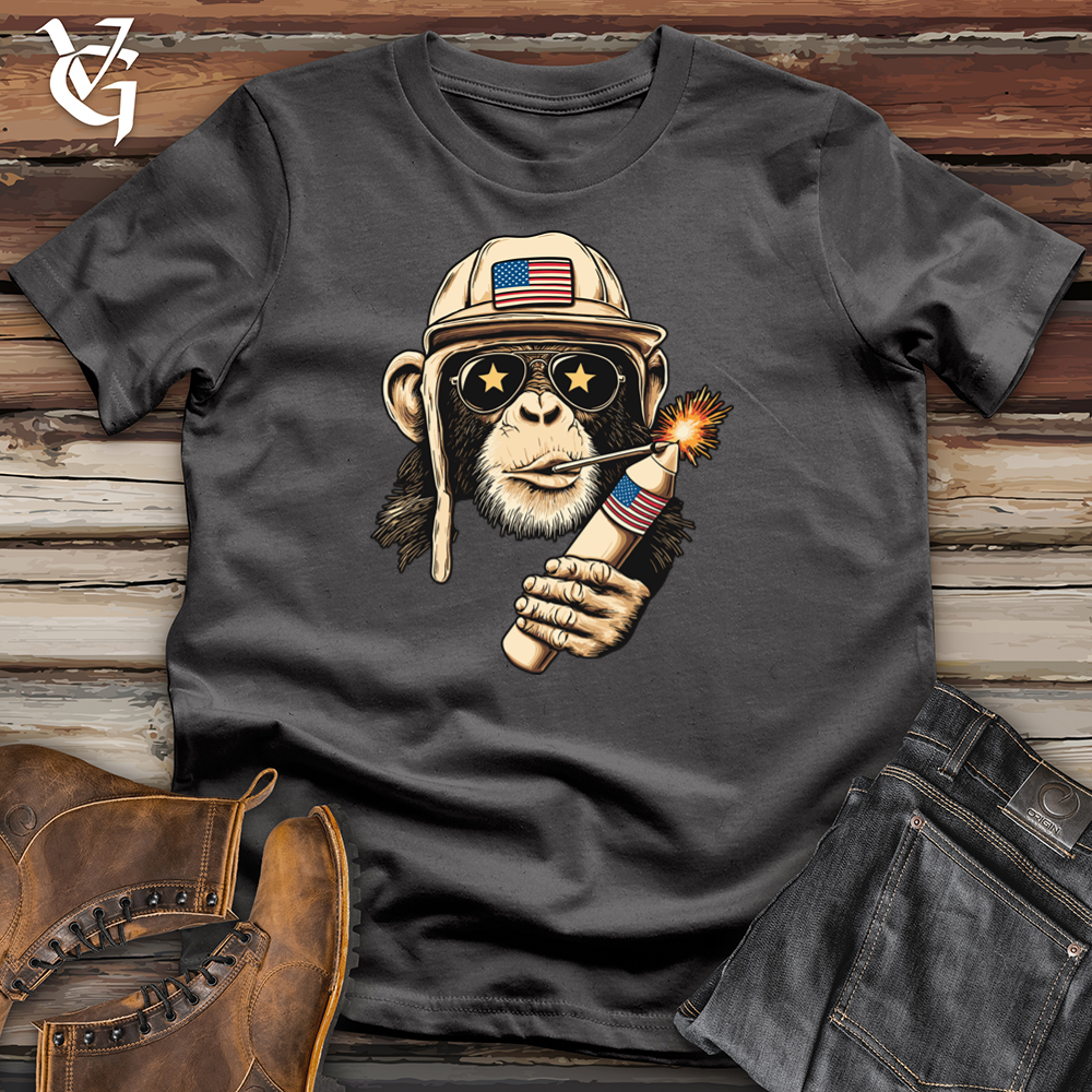 Viking Goods Monkey Boom Softstyle Tee Charcoal / L