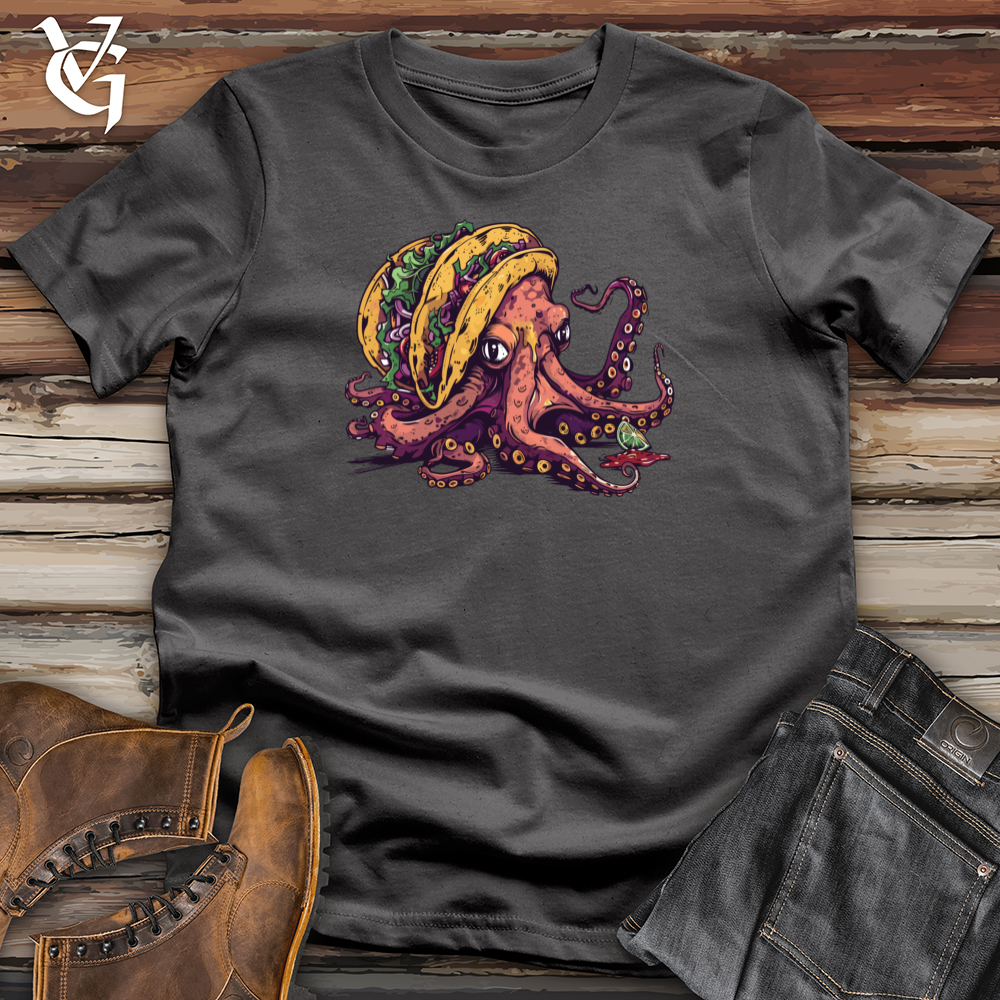 Viking Goods Octo-Taco Delight Softstyle Tee Black / L
