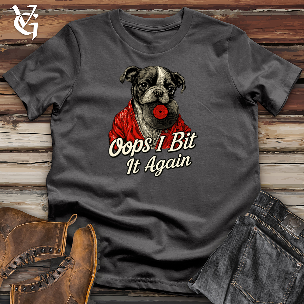 Viking Goods Oops I Bit It Again Softstyle Tee Charcoal / L