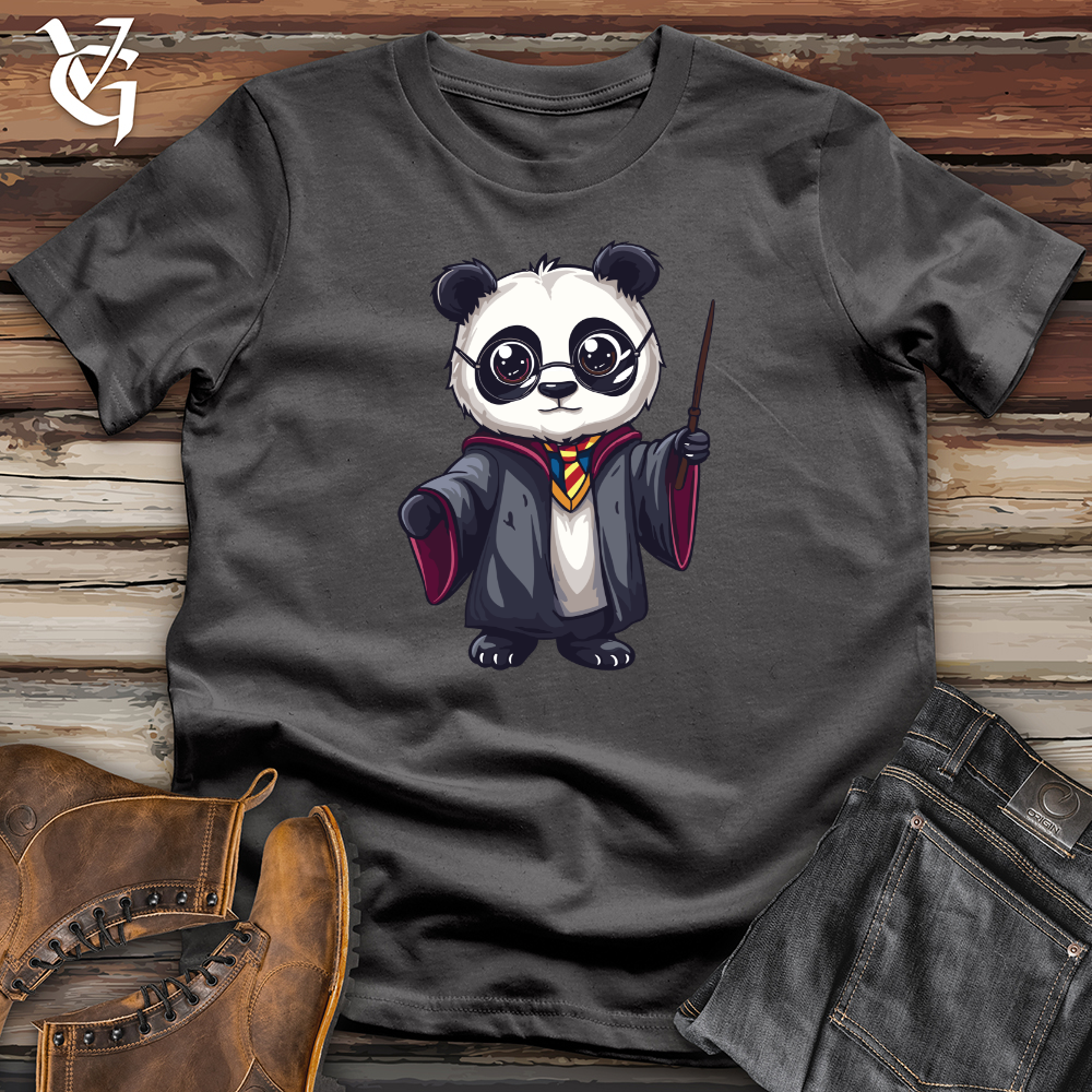 Viking Goods Panda Wizard Softstyle Tee Charcoal / L