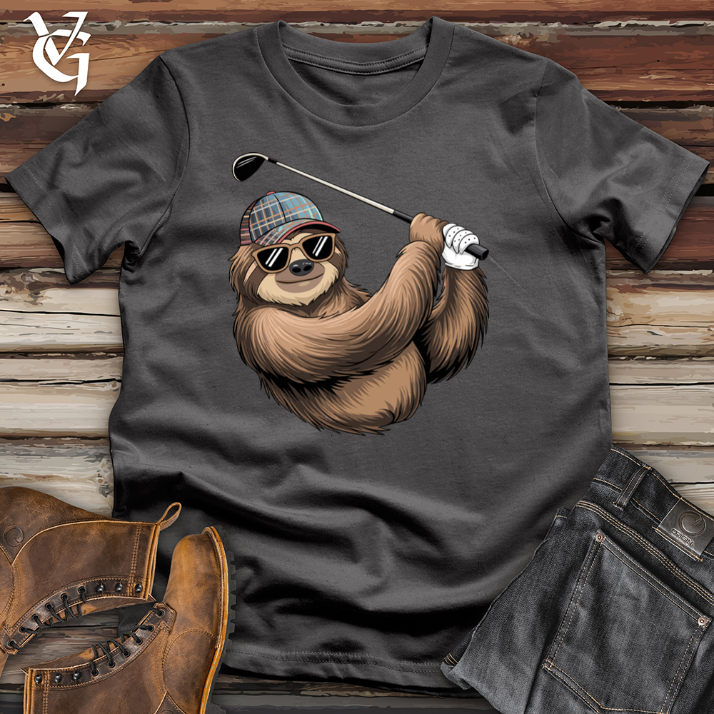 Viking Goods Par Sloth Softstyle Tee Charcoal / L