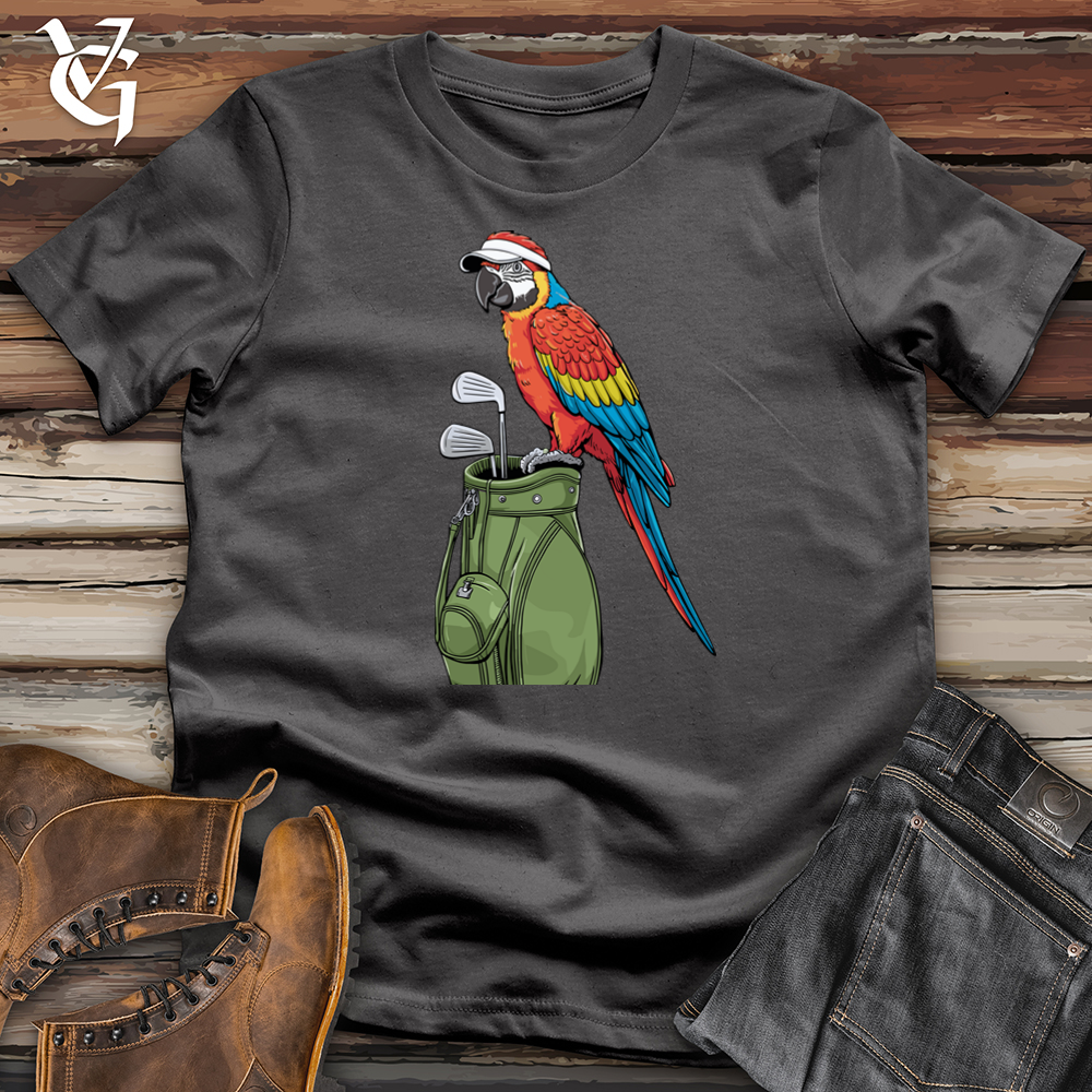 Viking Goods Parrot Par Softstyle Tee Charcoal / L