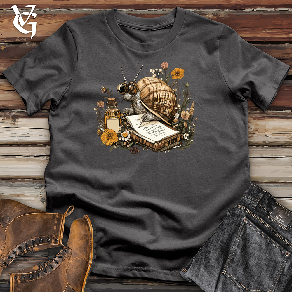 Viking Goods Professor Snail Softstyle Tee Charcoal / L